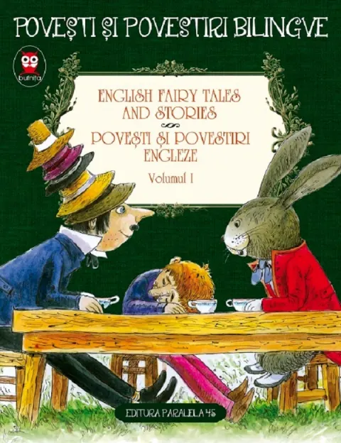 Coperta cărții English Fairy Tales and Stories. Povesti si povestiri engleze Vol.1