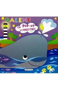 Coperta cărții Balene. Deschide si descopera