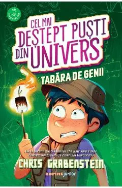 Coperta cărții Cel mai destept pusti din Univers. Tabara de Genii