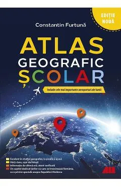 Coperta cărții Atlas geografic scolar