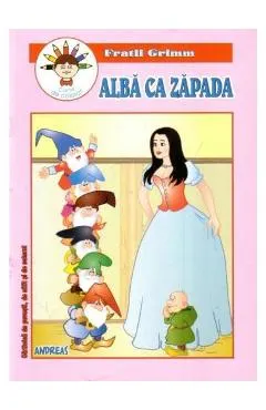 Coperta cărții Alba ca Zapada