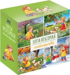 Coperta cărții Lotta descoperă anotimpurile