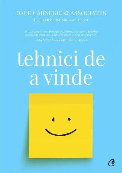 Coperta cărții Tehnici de a vinde