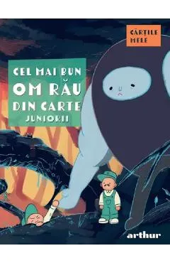Coperta cărții Cel mai bun om rau din carte. Juniorii