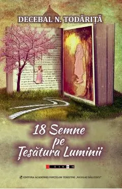 Coperta cărții 18 semne pe Tesatura Luminii