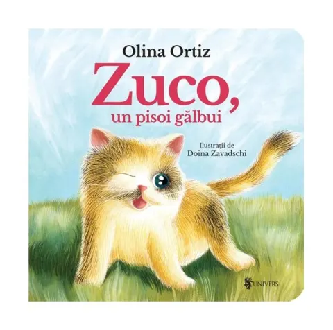 Coperta cărții Zuco, un pisoi gălbui