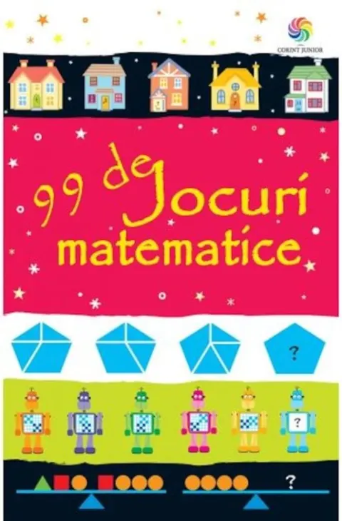 Coperta cărții 99 de jocuri matematice