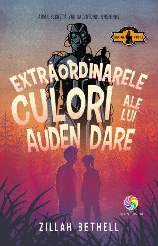 Coperta cărții Extraordinarele culori ale lui Auden Dare