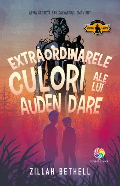 Coperta cărții Extraordinarele culori ale lui Auden Dare