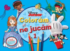 Coperta cărții Colorăm și ne jucăm (vol. 1). Planșe de colorat cu activități distractive