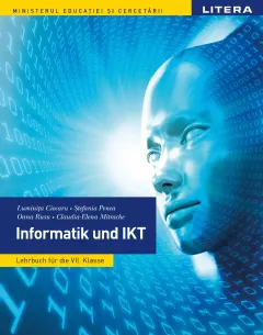Coperta cărții Informatică și TIC. Manual în limba germană. Clasa a VII-a