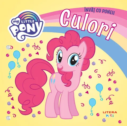 Coperta cărții My Little Pony. Învăț cu poneii. Culori