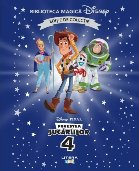 Coperta cărții Povestea jucariilor 4. Disney. Biblioteca magica. Editie de colectie