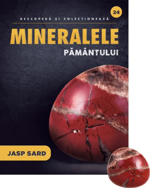 Coperta cărții Jasp sard. Volumul 24. Mineralele Pamantului