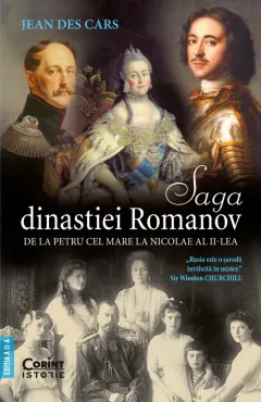 Coperta cărții Saga dinastiei Romanov