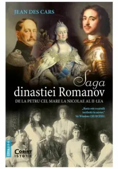 Coperta cărții Saga dinastiei Romanov