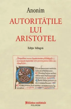 Coperta cărții Autoritățile lui Aristotel