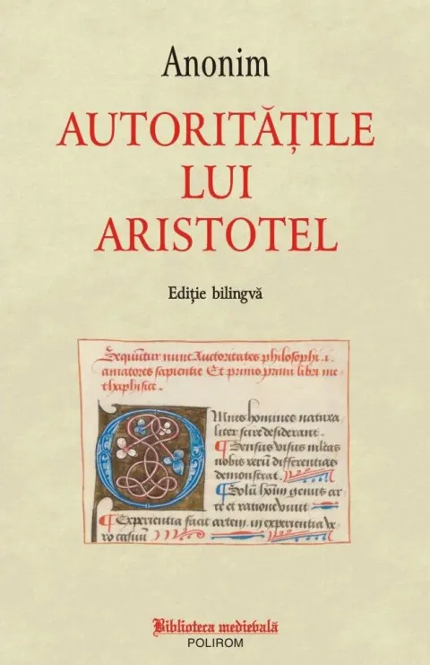 Coperta cărții Autoritățile lui Aristotel