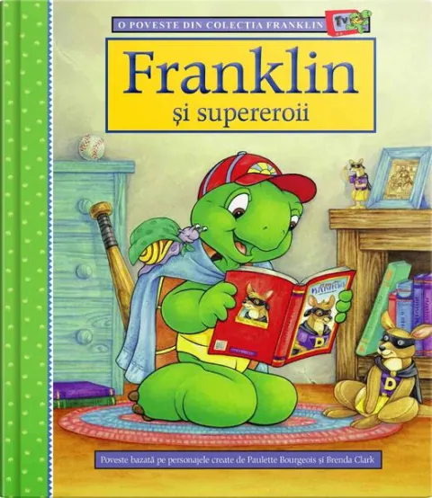 Coperta cărții Franklin și supereroii