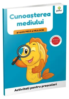 Coperta cărții Cunoasterea mediului • grupele mica si mijlocie