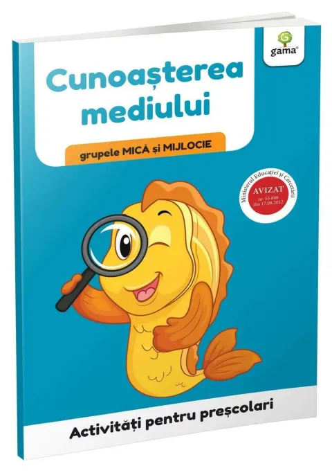 Coperta cărții Cunoasterea mediului • grupele mica si mijlocie
