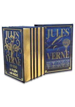 Coperta cărții Jules Verne: Pachet de 5 Carti in Cutie Speciala - Editie de colectie