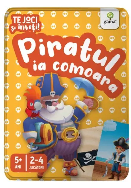 Coperta cărții Piratul ia comoara