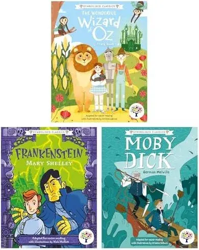 Coperta cărții Symbolised Classics Reading Library 3 Books Collection Set