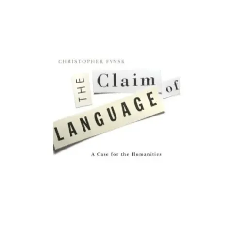 Coperta cărții The Claim of Language