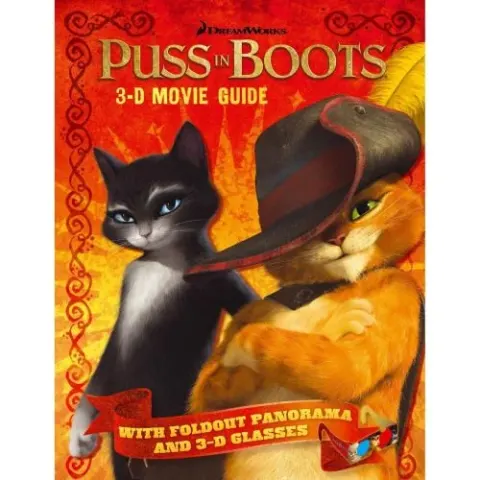 Coperta cărții Puss In Boots: 3D Movie Guide