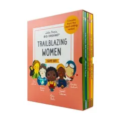 Coperta cărții Little People, Big Dreams Trailblazing Women Collection 5 Books Box Gift Set (Amelia Earhart,Harriet Tubman,Rosa Parks,Marie Curie & Jane Goodall)