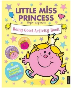 Coperta cărții Little Miss Princess Being Good Activity Book