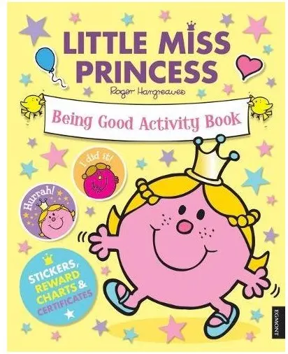 Coperta cărții Little Miss Princess Being Good Activity Book