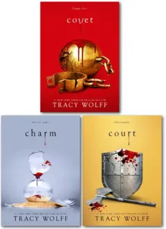 Coperta cărții Crave Series 3 Books Collection Set By Tracy Wolff (covet, Court, Charm)