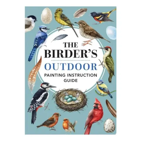 Coperta cărții The Birder's Outdoor Painting Instruction Guide