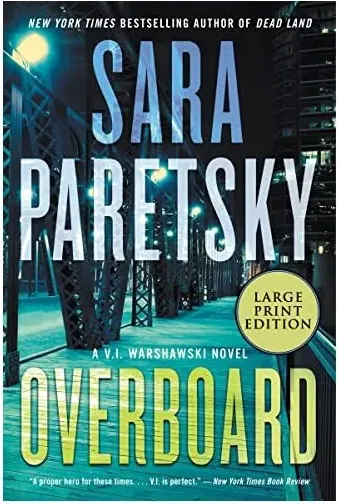 Coperta cărții Overboard, Sara Paretsky