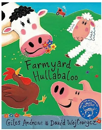 Coperta cărții Cock-a-doodle-doo! Farmyard Hullabaloo! (Orchard Picturebooks)