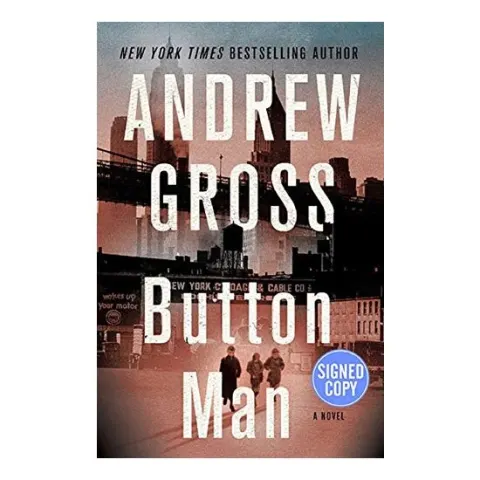 Coperta cărții Button Man - Signed / Autographed Copy, Andrew Gross