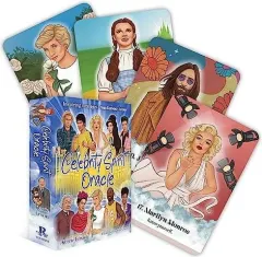 Coperta cărții Celebrity Spirit Oracle: Inspiring Messages From the Famous Icons (36 Gilded Cards and 112-Page Full-Color Guidebook)