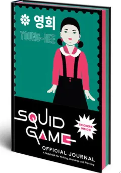 Coperta cărții Squid Game Official Journal A Notebook for Writing, Drawing, and Plotting