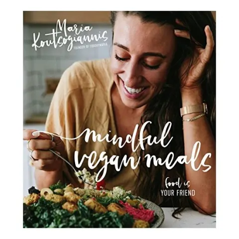 Coperta cărții Mindful vegan meals, Maria Koutsogiannis