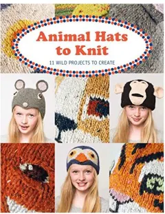Coperta cărții Animal Hats to Knit