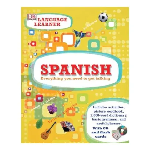 Coperta cărții Spanish language learner