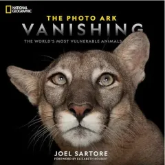 Coperta cărții The Photo Ark Vanishing, Joel Sartore
