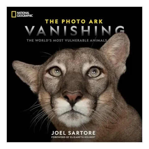 Coperta cărții The Photo Ark Vanishing, Joel Sartore