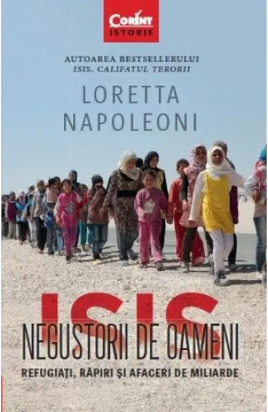 Coperta cărții ISIS. Negustorii de oameni