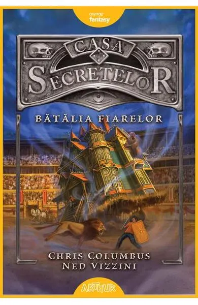 Coperta cărții Batalia fiarelor (seria Casa secretelor, vol. 2)