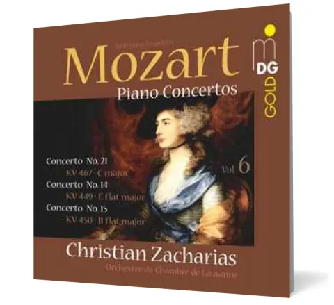 Coperta cărții Mozart - Piano Concertos Vol. 6
