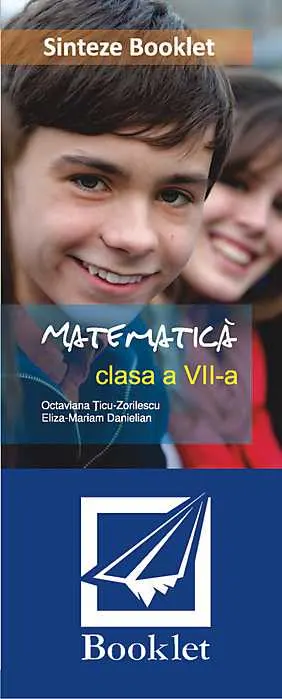 Coperta cărții Sinteze de matematica pentru clasa a VII-a