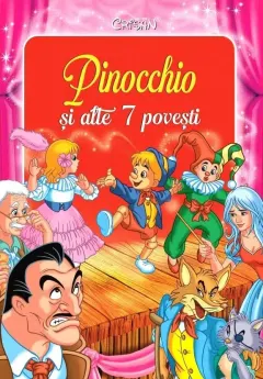 Coperta cărții Pinocchio si alte 7 povesti